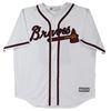 Image 3 : Braves Chipper Jones Authentic Signed White Majestic Coolbase Jersey (Beckett Witnessed)