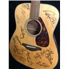 Image 2 : MULTI SIGNED ACOUSTIC GUITAR w/ SITTLER, MOSEBY, BARFIELD, TANEV, GAUDETTE, CHEEVERS + MORE...
