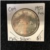 Image 1 : 1957 CANADA SILVER DOLLAR