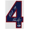 Image 2 : Nolan Ryan "HOF 99" Texas Rangers Signed Nike White Cooperstown Collection Jersey (BAS)
