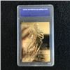 Image 2 : 2000 FLEER ULTRA 23KT GOLD TOM BRADY ROOKIE BLUE METALLIC (WCG 10)