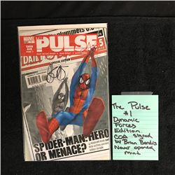 THE PULSE #1 Dynamic Forces Edition (MARVEL COMICS) Signed by Brian Bendis w/ COA (MINT)