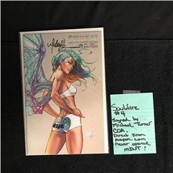 SOULFIRE #4 EXCLUSIVE LIMITED EDITION Signed by MIchael Turner w/ COA (MINT)