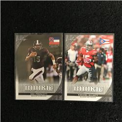 LEAF FOOTBALL ROOKIE CARD LOT (PRESCOTT/ ELLIOTT)