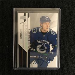 2018-19 UD PREMIER ROOKIE ADAM GAUDETTE