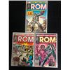 Image 1 : ROM SpaceKnight COMIC BOOK LOT (MARVEL COMICS)