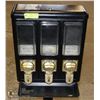 Image 2 : TRIPLE DISPENSER BLACK CANDY MACHINE WITH KEY