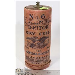 #6 COLUMBIA IGNITOR DRY CELL BATTERY