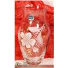 Image 1 : BOHEMIA CRYSTAL VASE 10"H