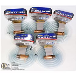 NEW 5 PROGRADE SHAKER SIPHON