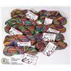 Image 1 : TEN NEW SKEINS OF SILK "DARN GOOD YARN" EXOTIC