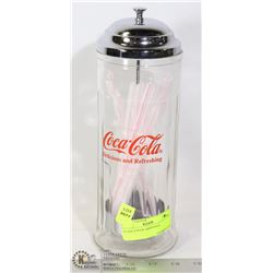 GLASS STRAW DISPENSER