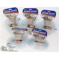 NEW 5 PROGRADE SHAKER SIPHON