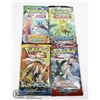 Image 1 : LOT OF 4 NEW SEALED POKEMON BOOSTER PACKS