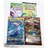 Image 1 : LOT OF 4 NEW SEALED POKEMON BOOSTER PACKS
