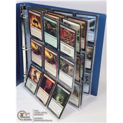180 VARIOUS MTG MAGIC CARDS IN BINDER