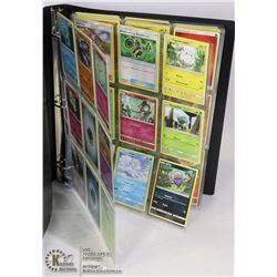 180 VARIOUS POKEMON CARDS IN BINDER
