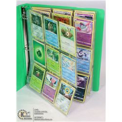 180 VARIOUS POKEMON CARDS IN BINDER