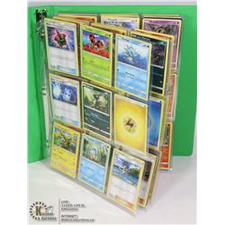 180 VARIOUS POKEMON CARDS IN BINDER