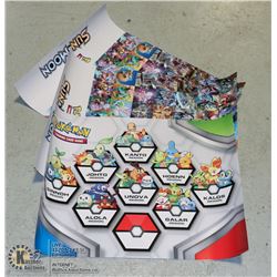 LOT OF 3 VARIOUS POKEMON COLLECTORS POSTERS