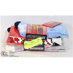 3PK LADIES HEAT WAVE SOCKS