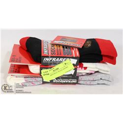 3PK LADIES HEAT WAVE SOCKS