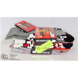 3PK LADIES HEAT WAVE SOCKS