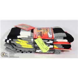 3PK MENS HEAT WAVE SOCKS