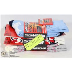 3PK LADIES HEAT WAVE SOCKS