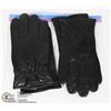 Image 1 : LADIES LEATHER GLOVES LARGE