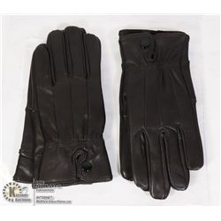 LADIES LEATHER GLOVES SMALL