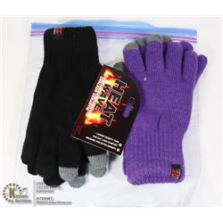 2PK LADIES HEAT WAVE GLOVES