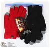 Image 1 : 2PK LADIES HEAT WAVE GLOVES