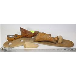 SHOE STRETCHERS, SOCK FORMS ETC