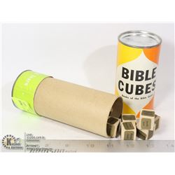 1963 BIBLE CUBES
