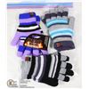 Image 1 : 3PK KIDS HEAT WAVE GLOVES