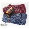 Image 1 : 2PK LADIES HEAT WAVE MITTENS