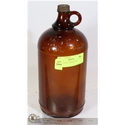 OLD GLASS JAVEX BOTTLE