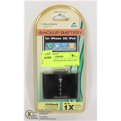 IPHONE 3G / IPOD BACKUP BATTERY NEW