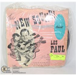 LES PAUL 33 VINYL RECORD