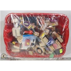 STAMPIN UP AND MORE TUB OF STAMPS