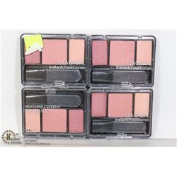 LOT OF 4 COVERGIRL INSTANT CHEEK BONES SETS