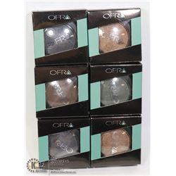 BUNDLE OF 6 OFRA EYE SHADOWS
