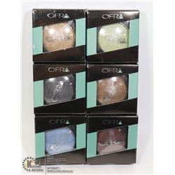 BUNDLE OF 6 OFRA EYE SHADOWS