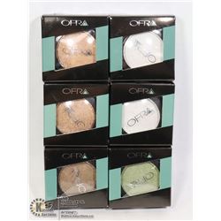 BUNDLE OF 6 OFRA EYE SHADOWS