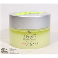 SECRET COLLAGEN ORGANIC SEA SALT VANILLA BODY