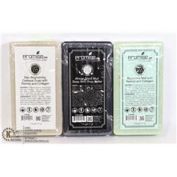 3 ASSORTED BARS OF PROMISE CBD BAR SOAP