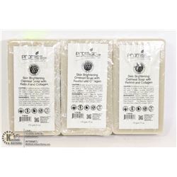 3 BARS OF PROMISE CBD SKIN BRIGHTENING OATMEAL