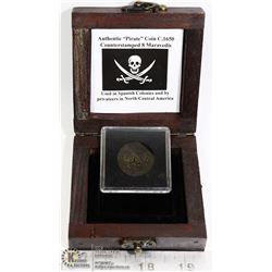 C.1650 "PIRATE" SPANISH 8 MARAVEDIS