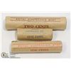 Image 1 : 3-MINT SEALED B.U. AUSTRALIA 1C/2C/5C COIN ROLLS